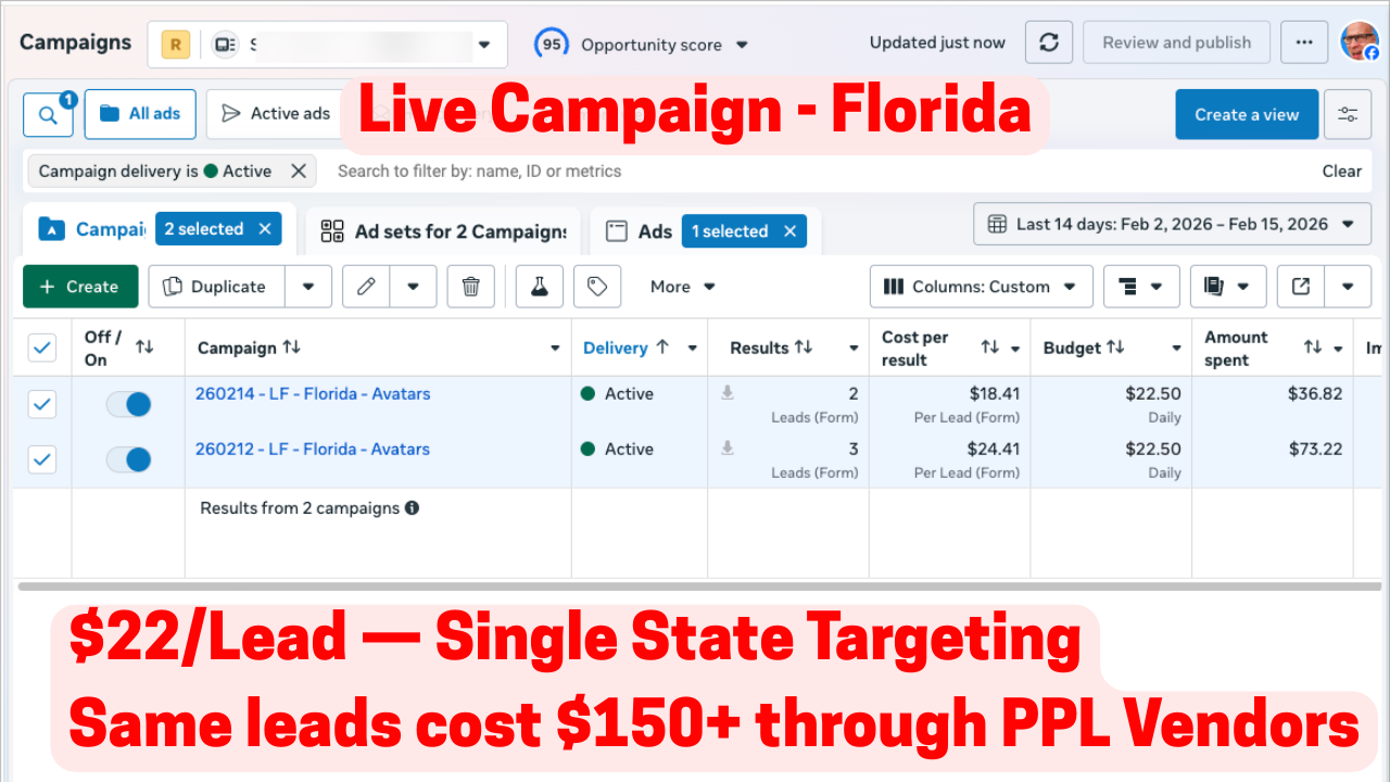 Client campaign in Florida