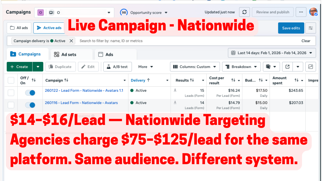 Client campaign nationwide
